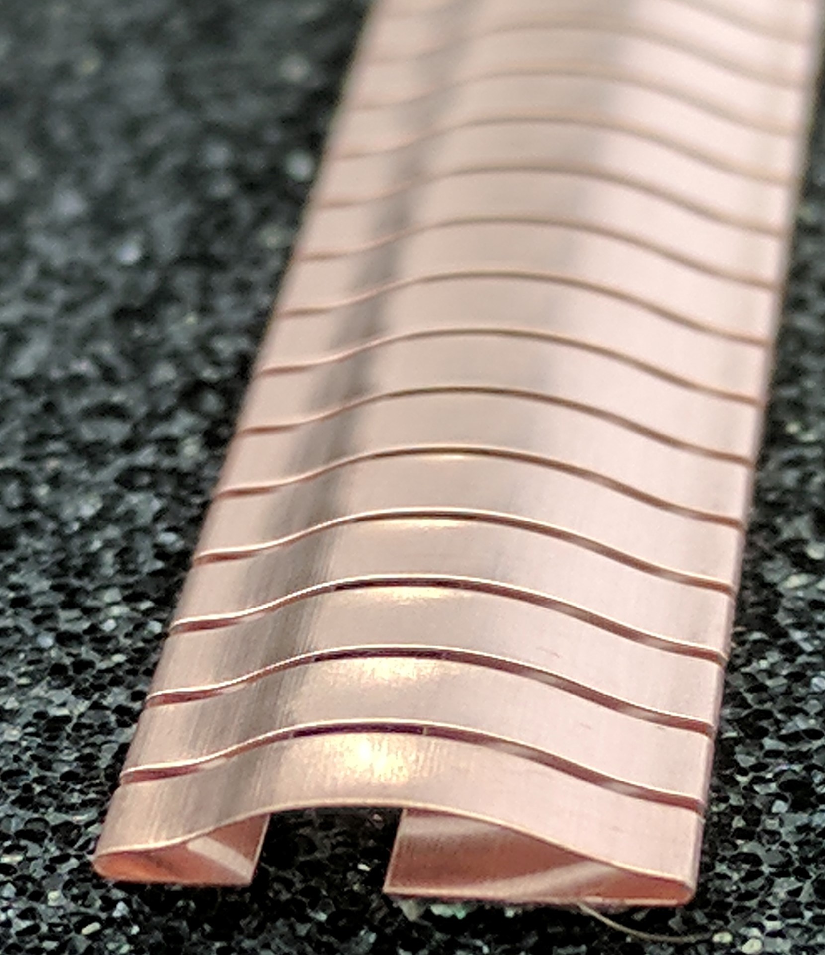 ECP 632  Beryllium Copper (Be/cu) Fingerstrip 11.4mm x 2.0mm (WxH)