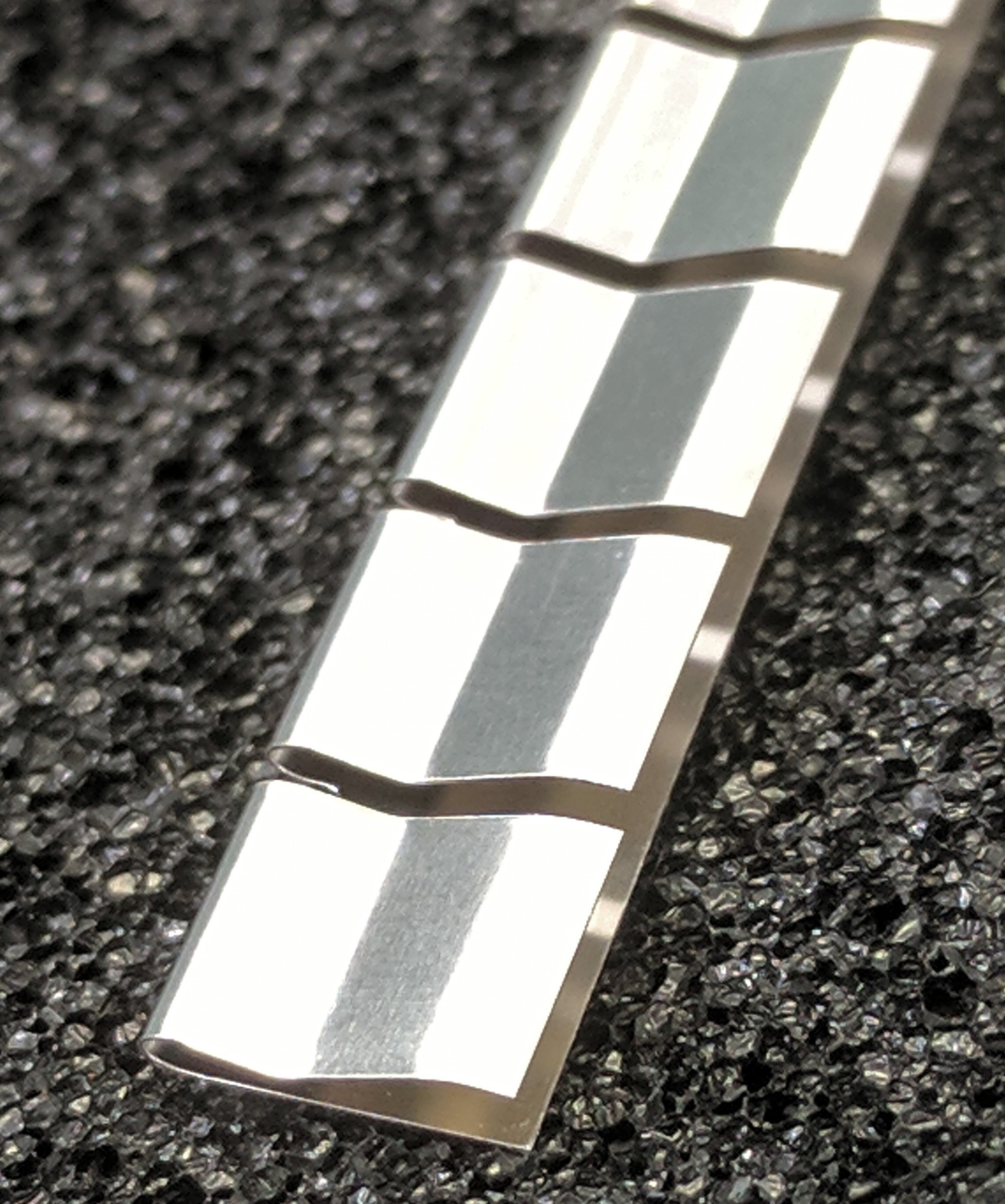 ECP 671B/SS Stainless Steel Fingerstrip 7.1mm x 1.5mm (WxH)