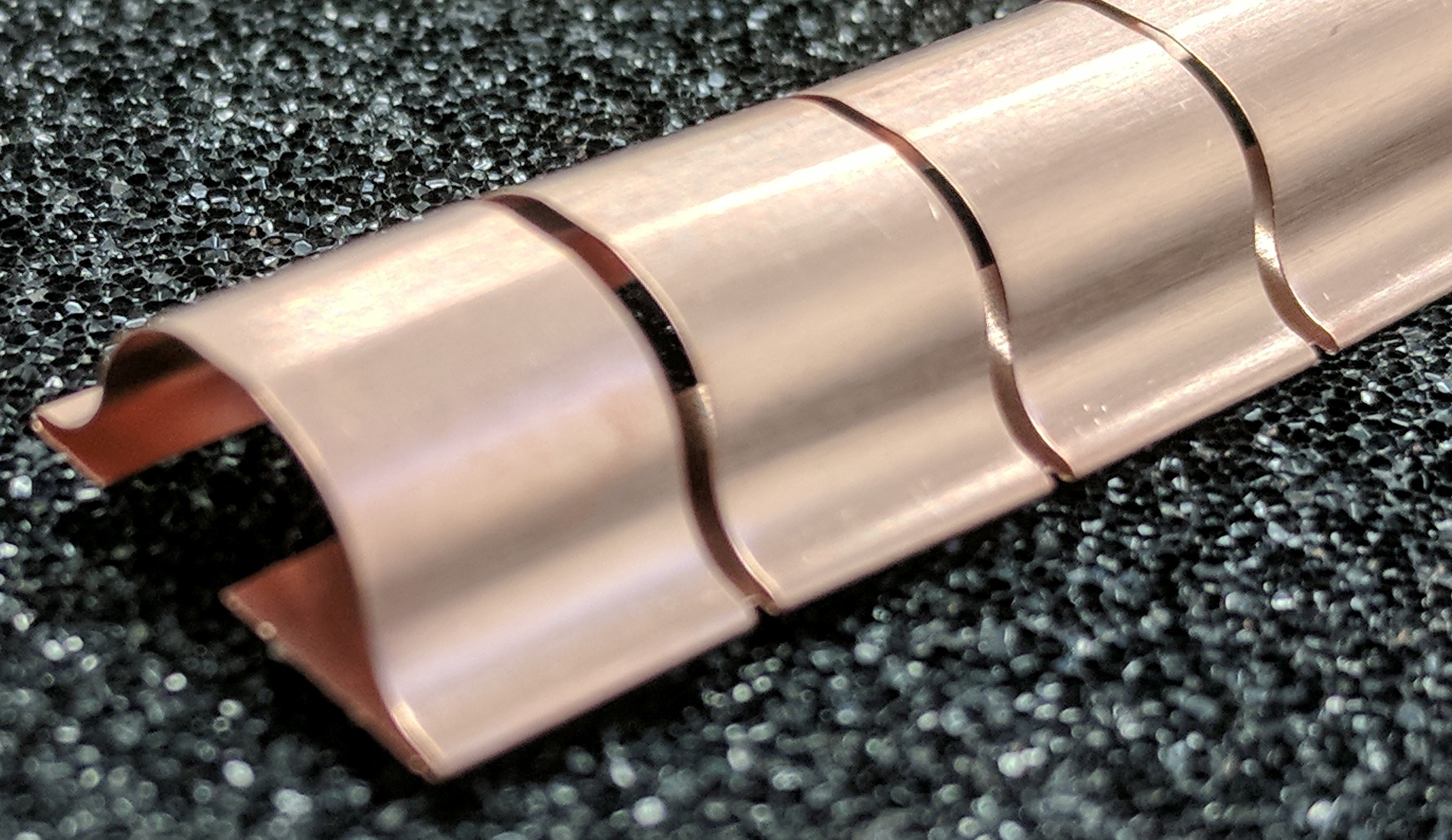ECP 657 Beryllium Copper (Be/cu) Fingerstrip 15.24mm x 5.59mm (WxH)