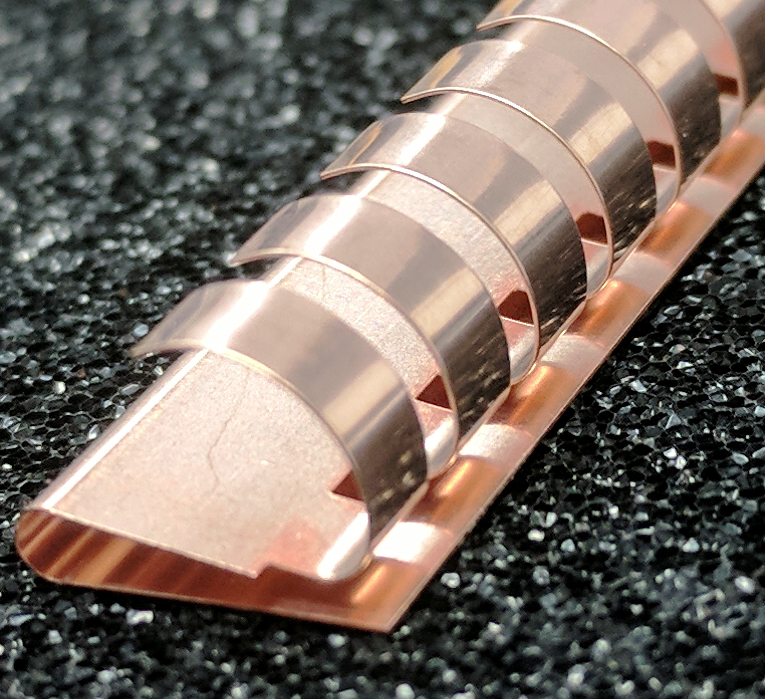 ECP 692  Beryllium Copper (Be/cu) Fingerstrip 10.67mm x 6.35mm (WxH)