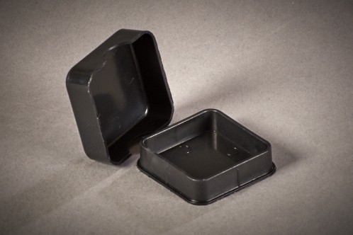 ECP 1000 Anti Static Conductive Plastic Box 38mm x 38mm x 12mm