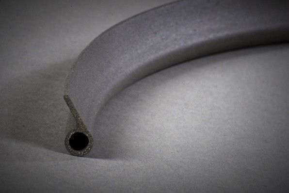 ECP 871/IJ3 Hollow P Section Nickel Graphite SIlicone Extruded Gasket