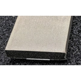 410-0200-0060SFG Fabric Over Foam Soft EMI Shielding Gasket Rectangle Shape 20.0mm x 6.0mm (WxH)