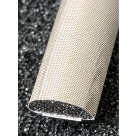 440-0100-0050SFG Fabric Over Foam Conductive Gasket D Shape 10.0mm x 5.0mm (WxH)