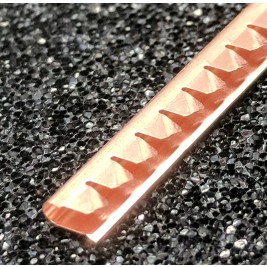 ECP 625/COM  Beryllium Copper (Be/cu) Fingerstrip 4.0mm x 0.76mm (WxH)