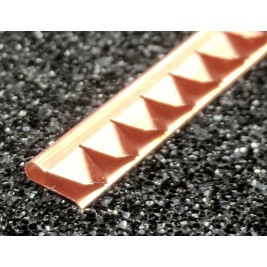 ECP 643M  Beryllium Copper (Be/cu) Fingerstrip 5.6mm x 1.78mm (WxH)
