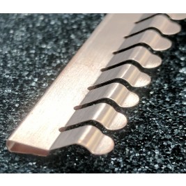ECP 667 Beryllium Copper (Be/cu) Fingerstrip 12.70mm x 2.03mm (WxH)
