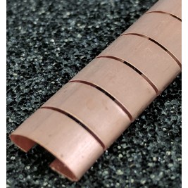 ECP 649  Beryllium Copper (Be/cu) Fingerstrip 8.9mm x 2.79mm (WxH)