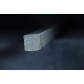 430-0020-0020SFG Fabric Over Foam Conductive Gasket Square Shape 2.0mm x 2.0mm (WxH)