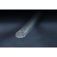 440-0100-0050SFG Fabric Over Foam Conductive Gasket D Shape 10.0mm x 5.0mm (WxH)
